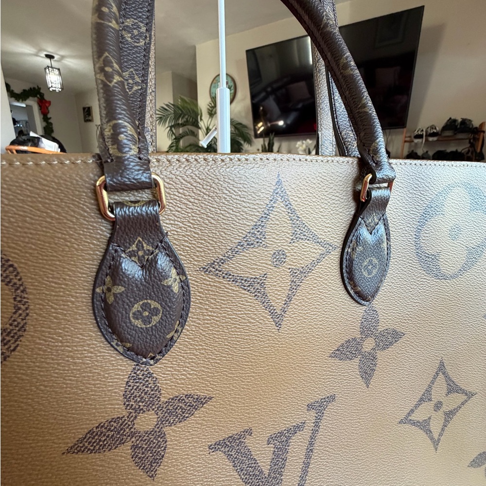 Louis Vuitton Classic Brown Monogram Tote - Picture 12 of 16